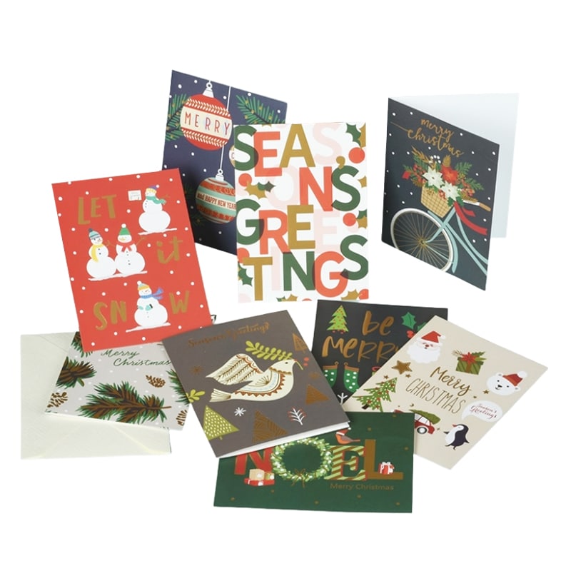 3D Christmas card — custom card printing