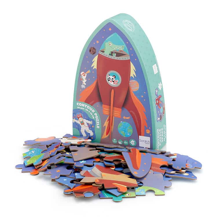 60 Piece Children's Paper Puzzle — custom card printing
