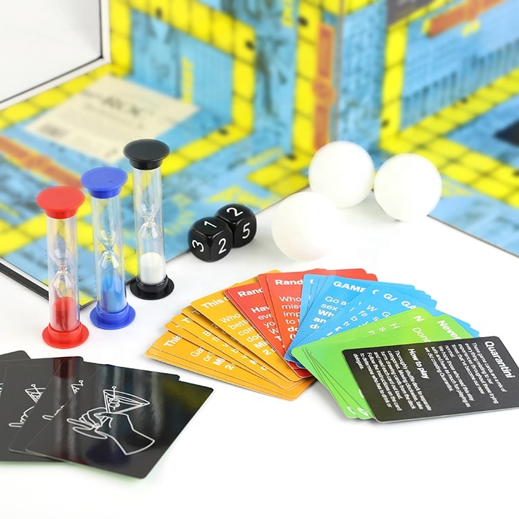 Alcohol Card Board Games printing view 2