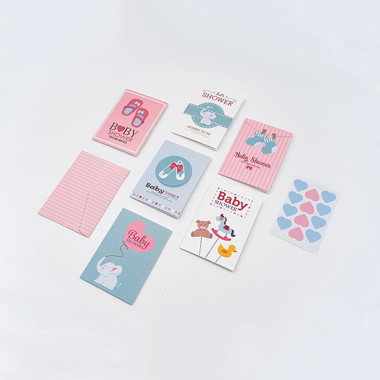 Baby Gift Set Baby Shower Gift invitation Card view 3