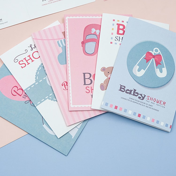 Baby Gift Set Baby Shower Gift invitation Card view 4