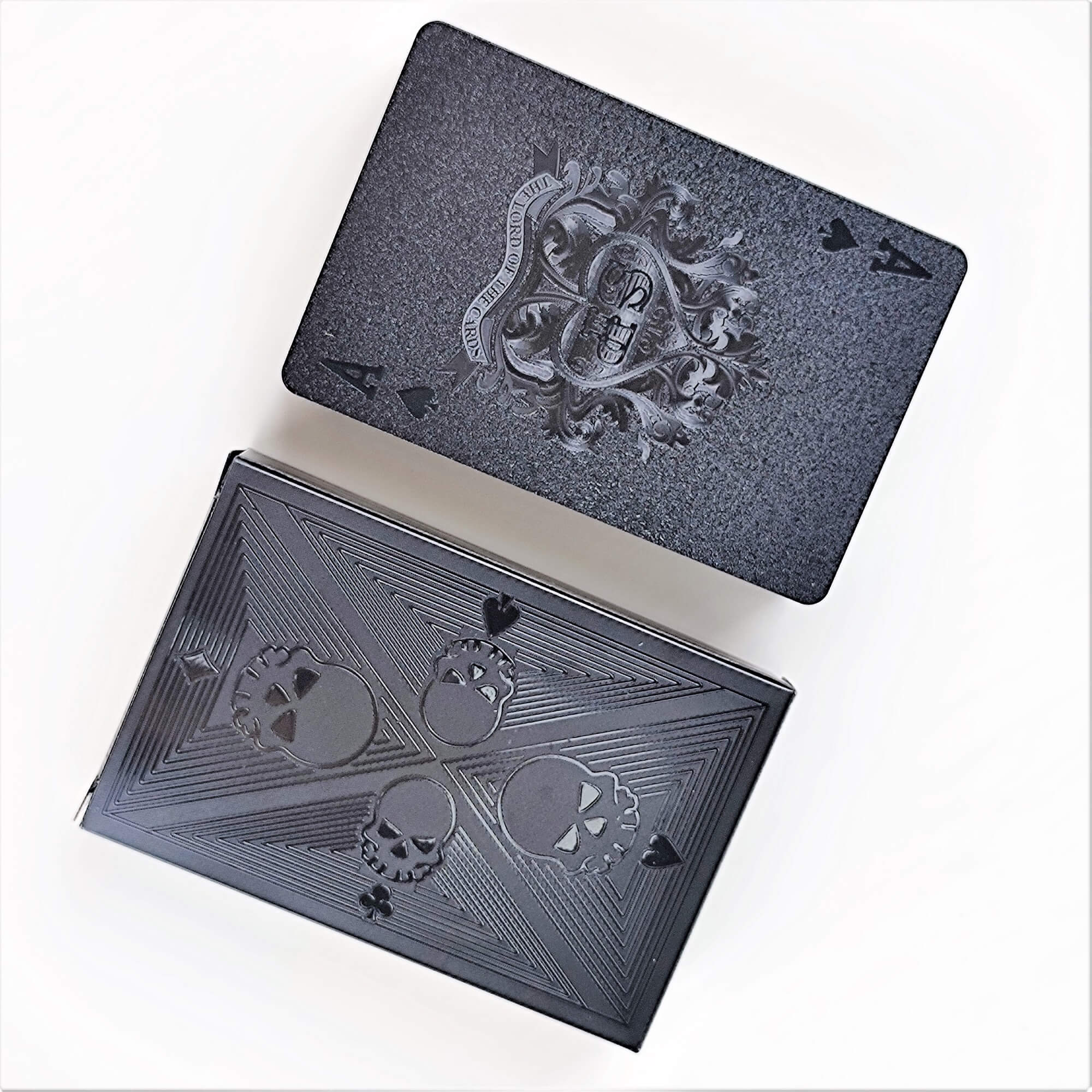 Black Durable Poker card printing view 2