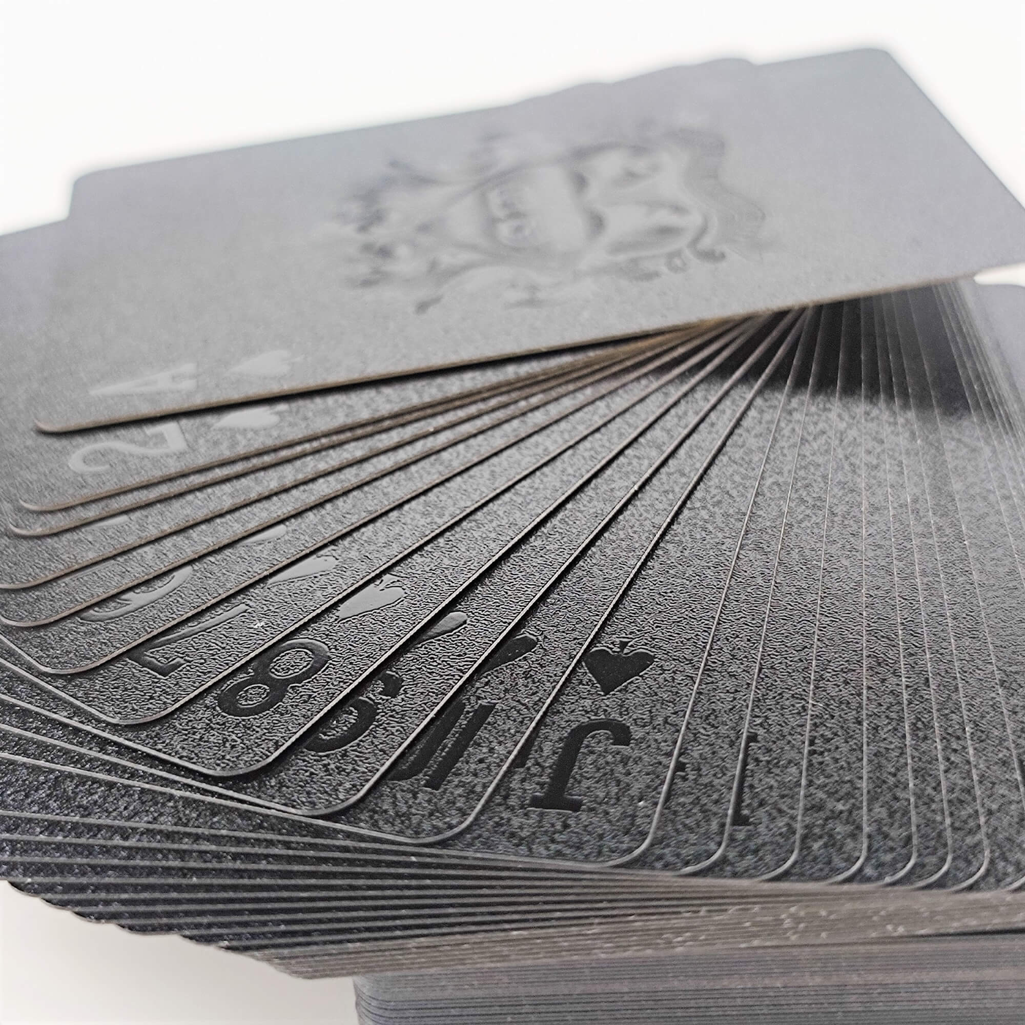 Black Durable Poker card printing view 4