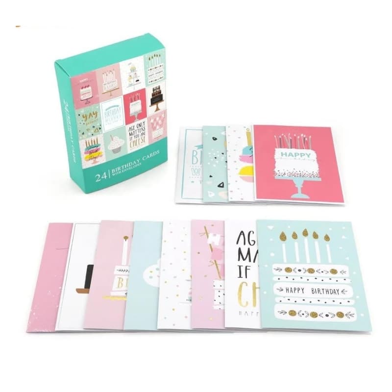 Boxed birthday cards view 4
