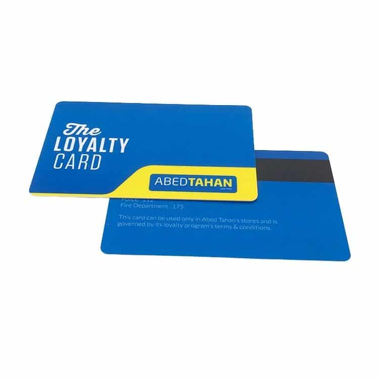 CUstom Plastic Magnetic stripe card with encoding — custom card printing