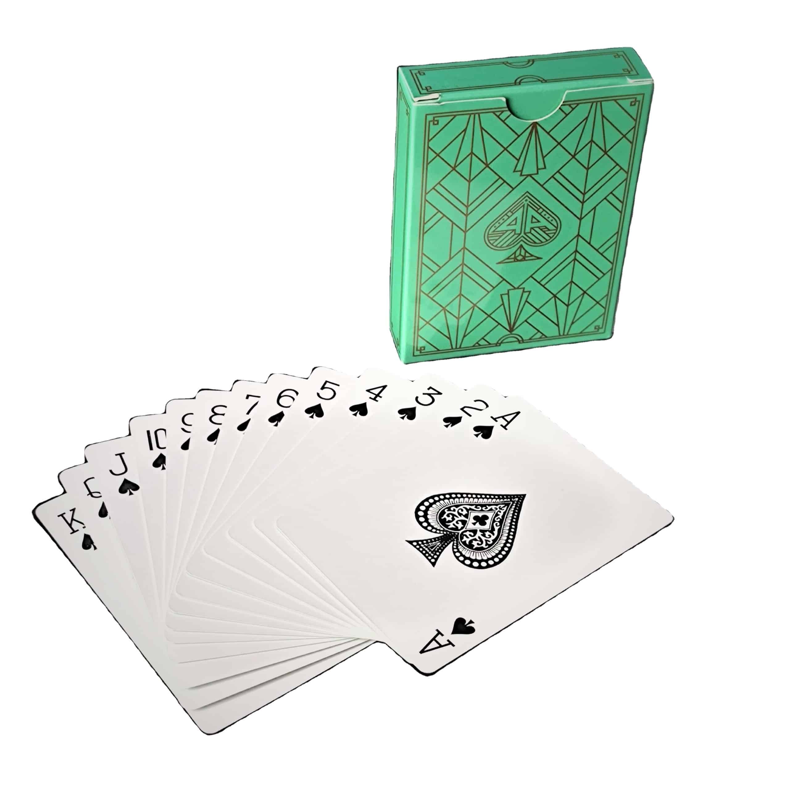Cheap Paper Playing Cards With Logo — custom card printing