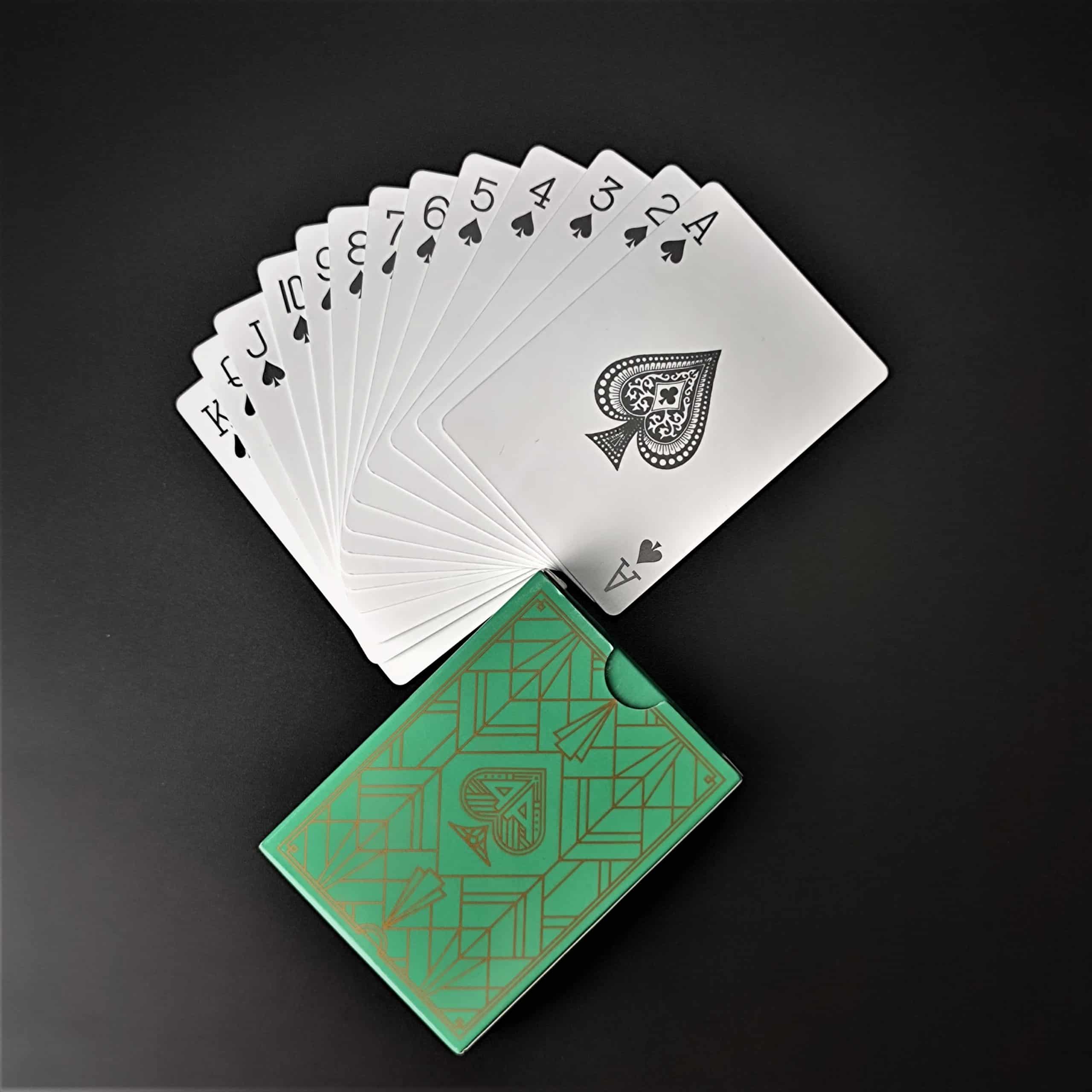 Cheap Paper Playing Cards With Logo view 3