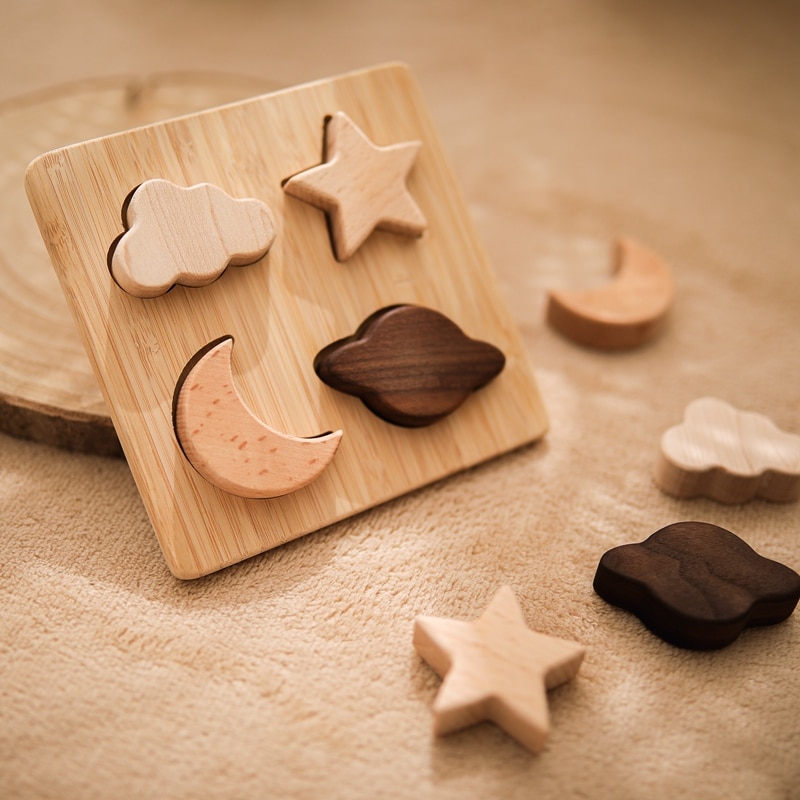 Children's Wooden Planet Jigsaw Puzzle view 4