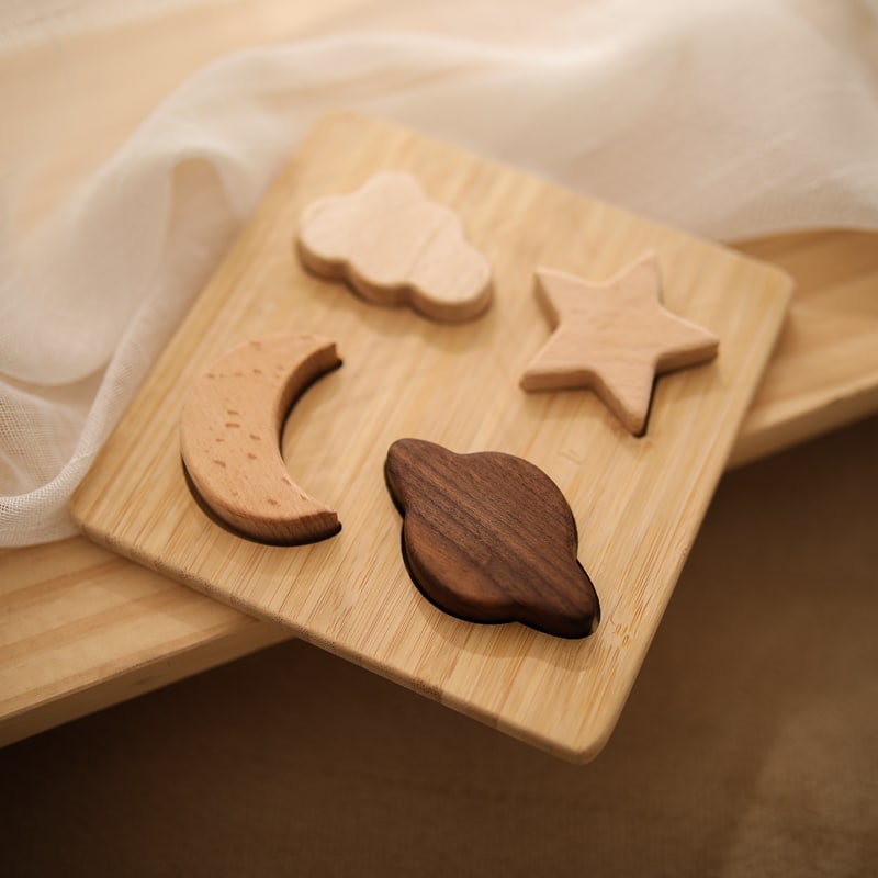 Children's Wooden Planet Jigsaw Puzzle view 3