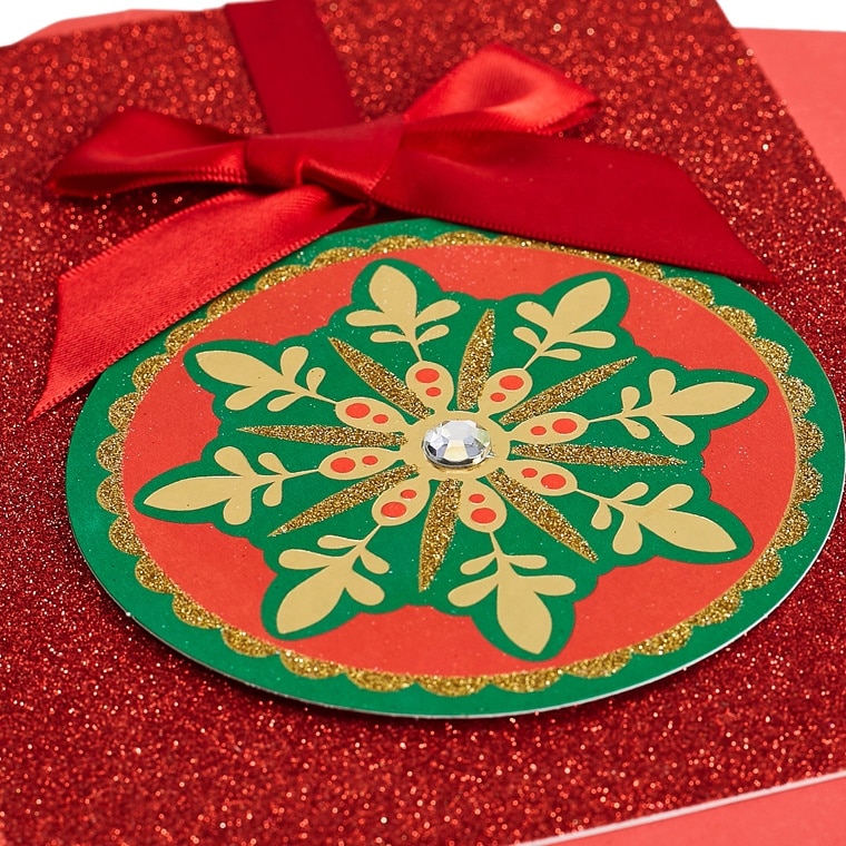 Christmas Decoration Celebrate Greeting Card view 3