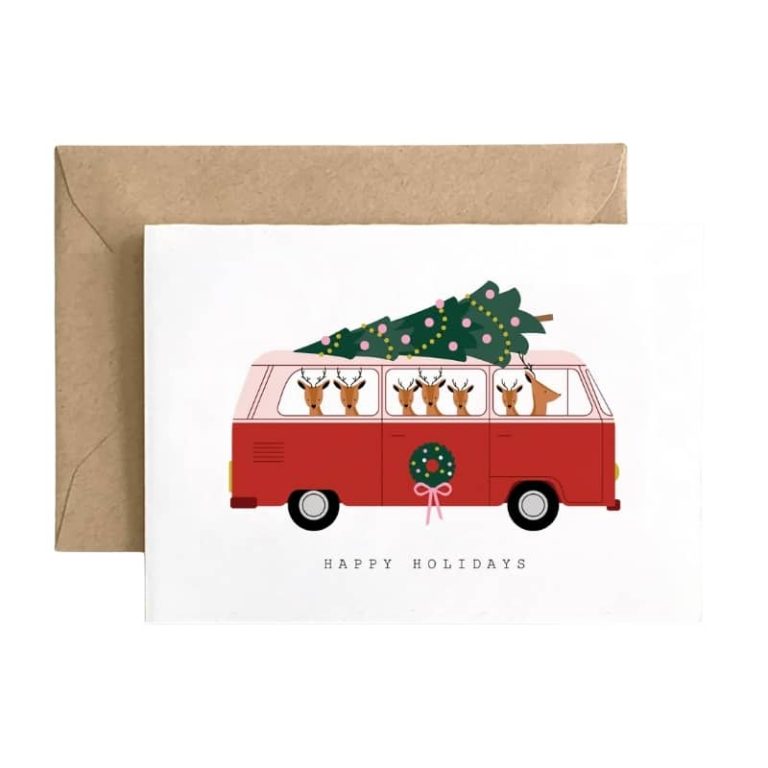 Christmas cards with envelopes — custom card printing