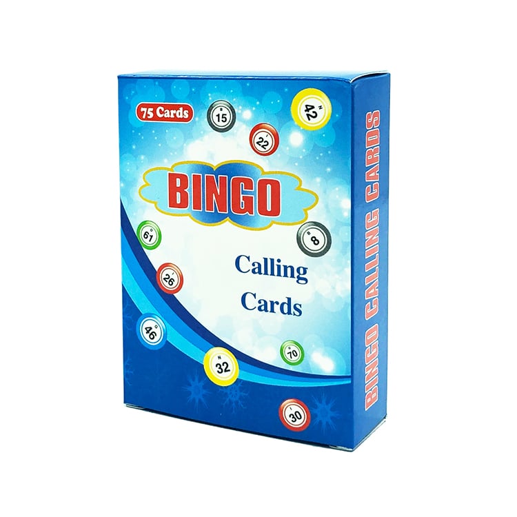 Colorful 2.5X3.5 Inch Bingo Calling Cards — custom card printing
