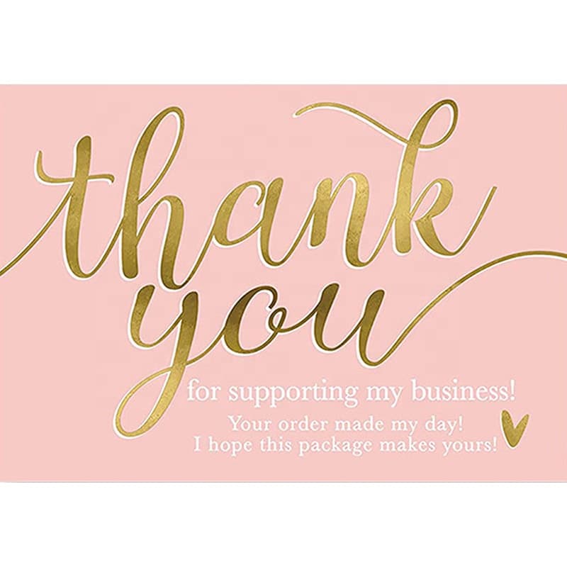 Colorful Paper Business Thank You Cards Printing view 3