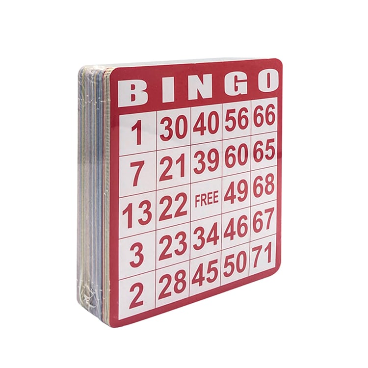 Custom 100 Bingo Game Cards view 4