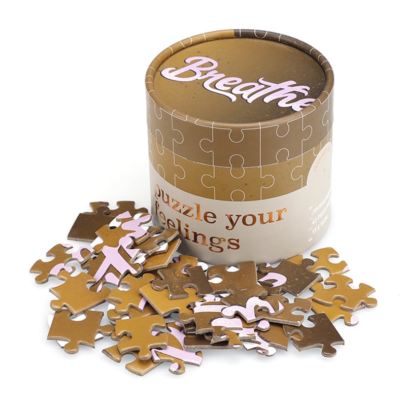 Custom 1000 Piece Puzzle Cylinder Box view 2