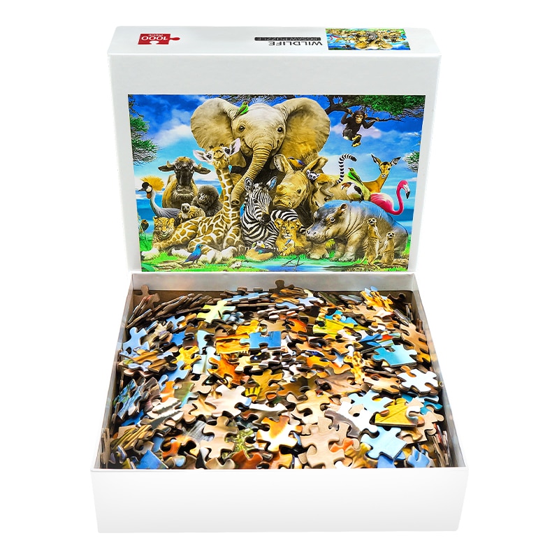 Custom 1000 Pieces Puzzles For Adult view 3