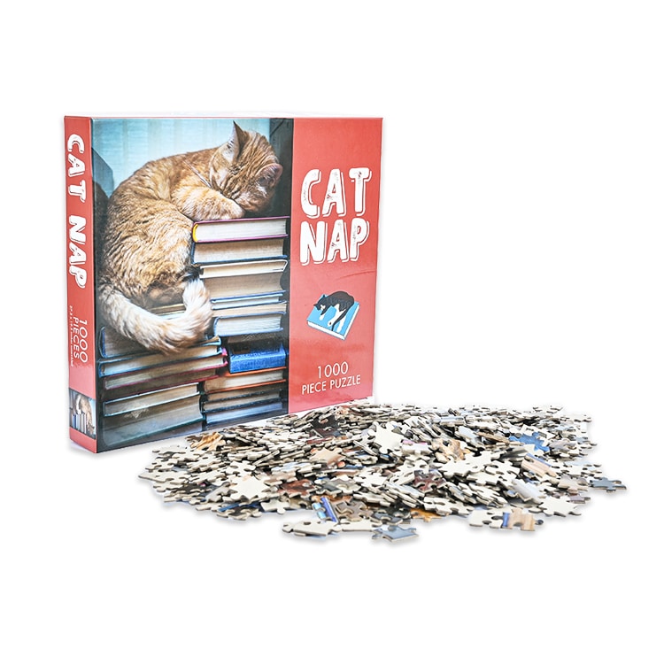 Custom 1000 pieces jigsaw puzzle — custom card printing