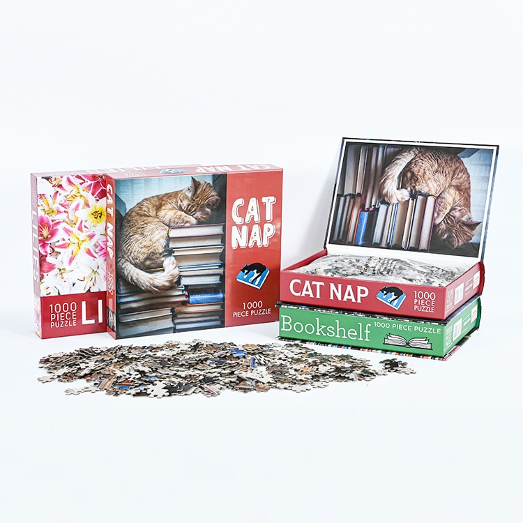 Custom 1000 pieces jigsaw puzzle view 2
