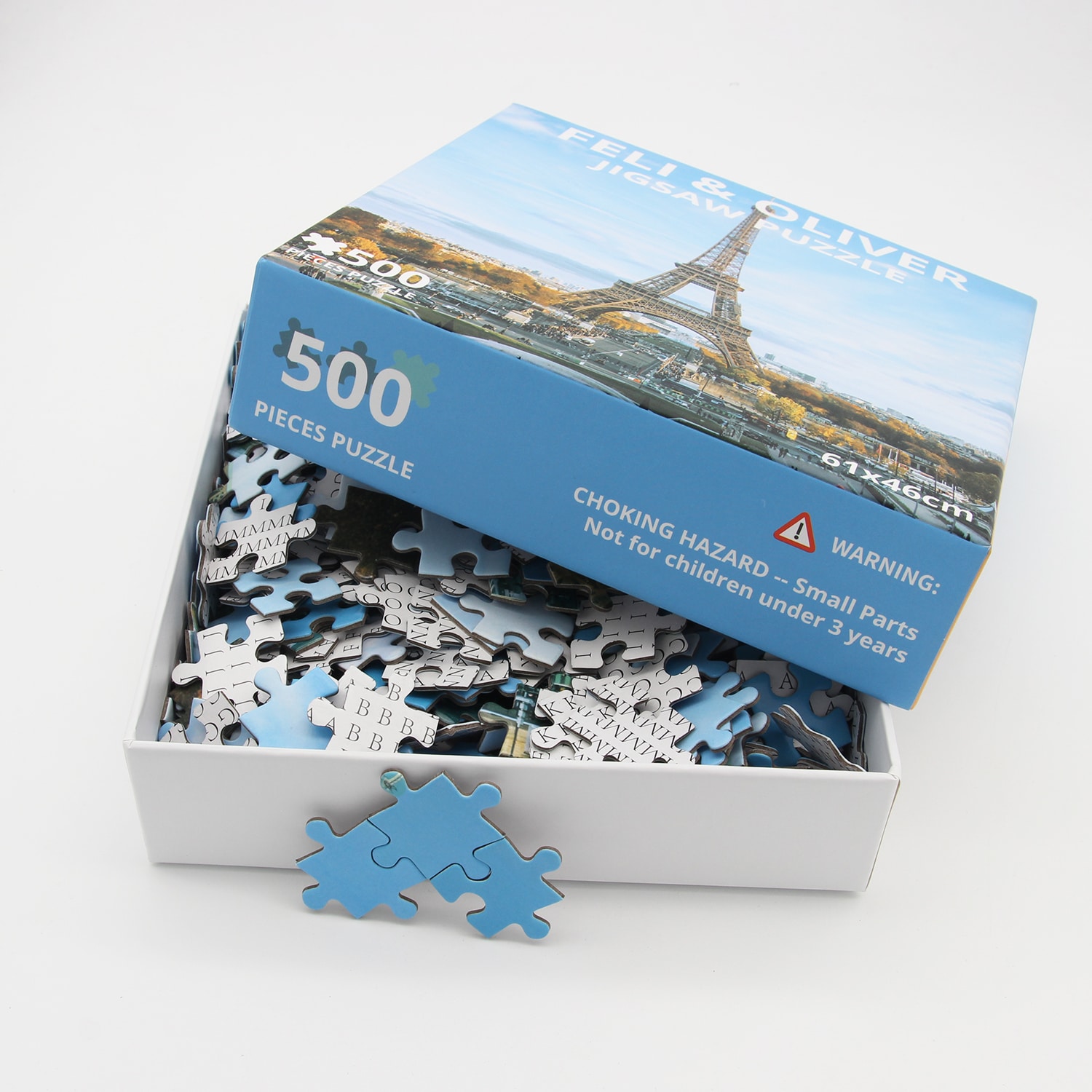 Custom 24 Pieces Alphabet Jigsaw view 3