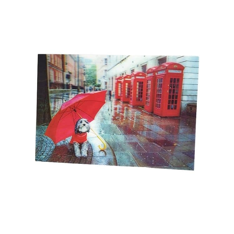 Custom 3D Deep Effect Lenticular Postcard — custom card printing