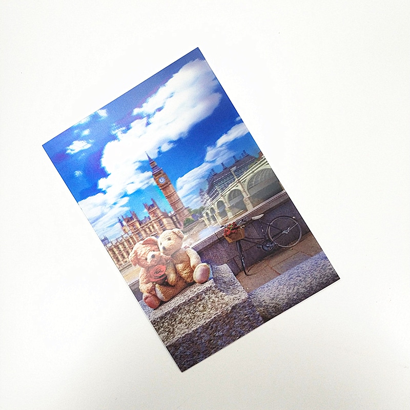 Custom 3D Deep Effect Lenticular Postcard view 3