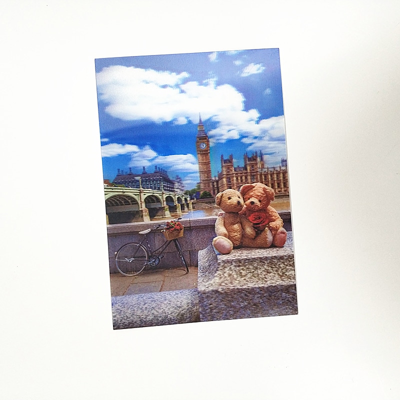 Custom 3D Deep Effect Lenticular Postcard view 4