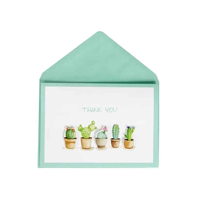 Custom 3D Thank You Card — custom card printing