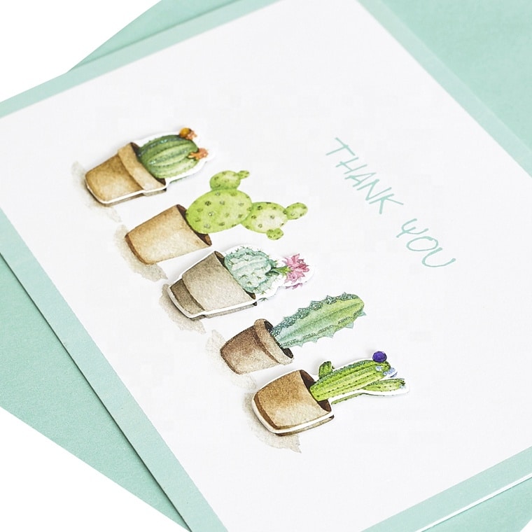 Custom 3D Thank You Card view 3