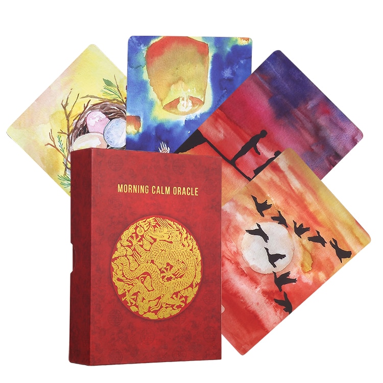 Custom Affirmation Cards with Guide Book — custom card printing
