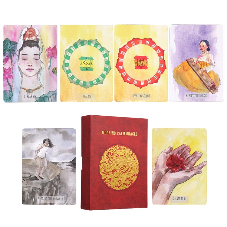 Custom Affirmation Cards with Guide Book view 2