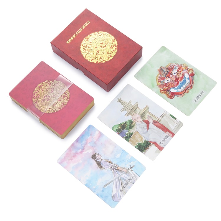Custom Affirmation Cards with Guide Book view 3