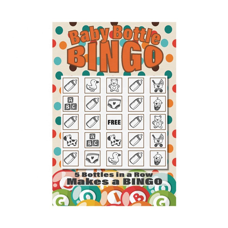 Custom Art Paper Playing Card Bingo Card — custom card printing