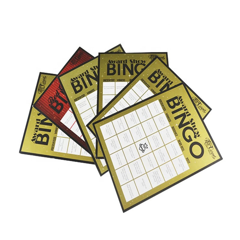 Custom Art Paper Playing Card Bingo Card view 2