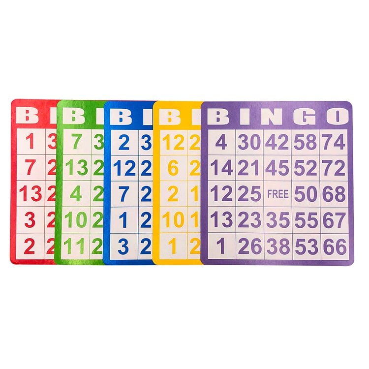 Custom Bingo Card Lottery Scratch Tickets view 4