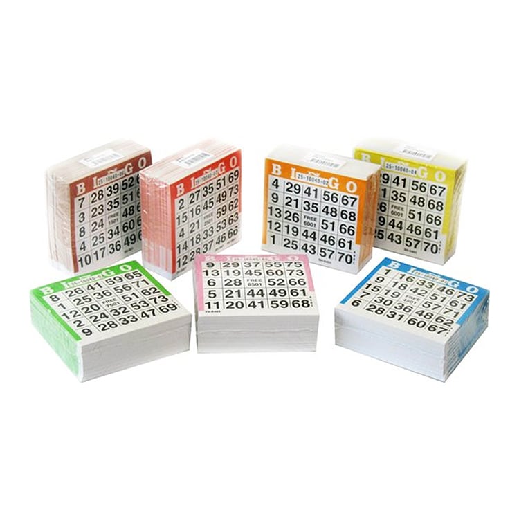 Custom Bingo scoreblock tickets for sige use view 3