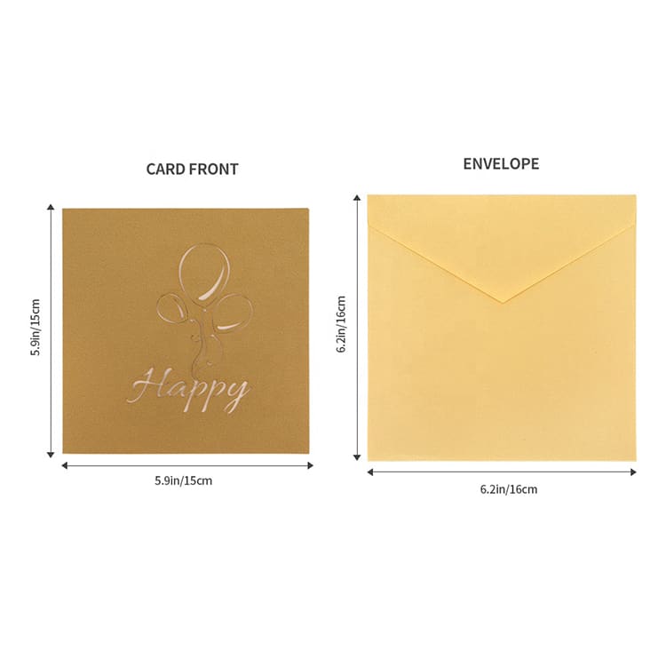Custom Birthday 3D Pop Up Greeting Cards view 4
