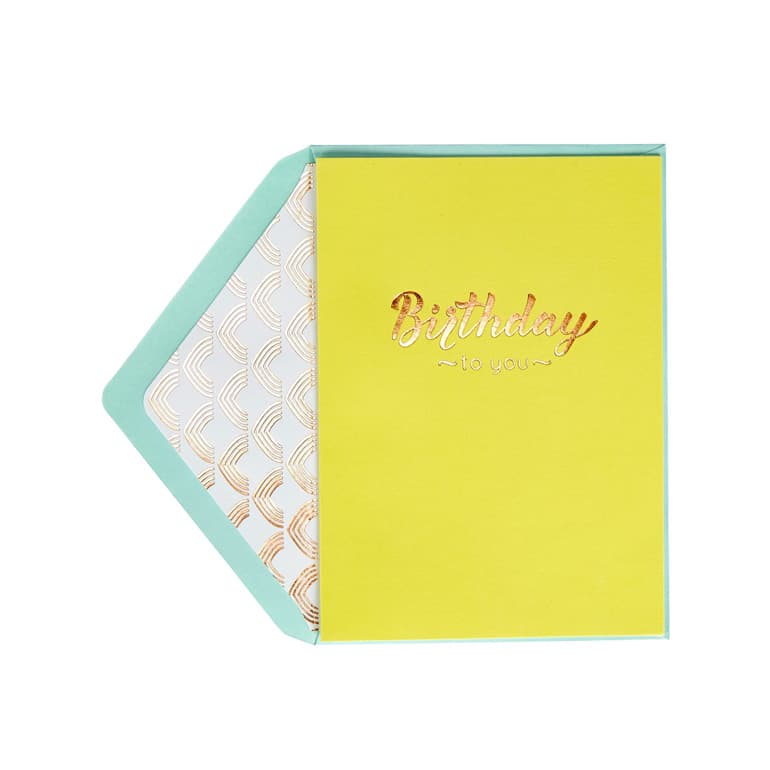 Custom Birthday Wishes Greeting Cards — custom card printing