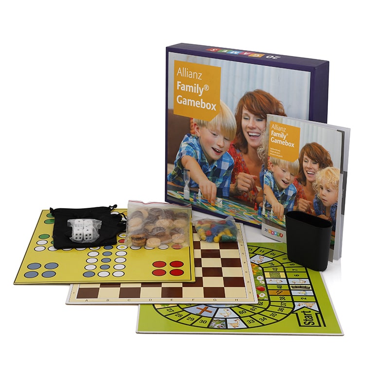 Custom Board Game Pieces Set with Box view 2