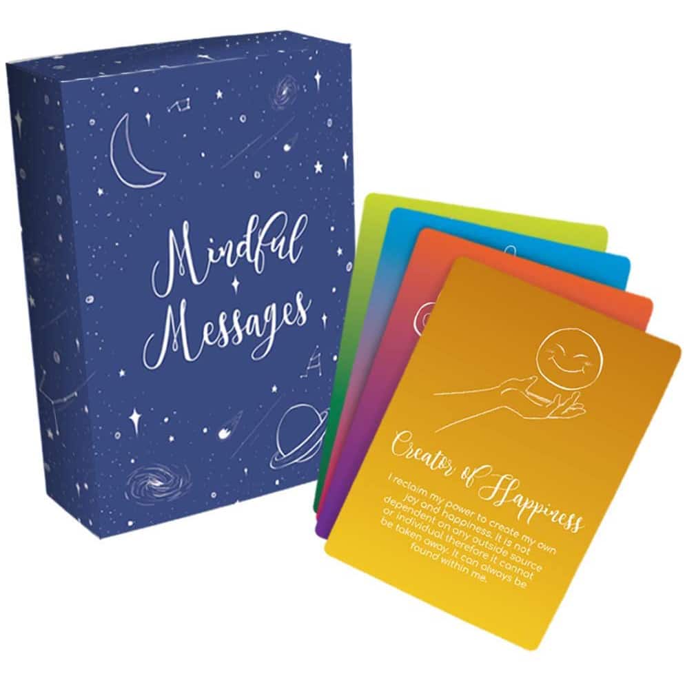 Custom Body Self Care Positive Motivation Affirmation Cards — custom card printing