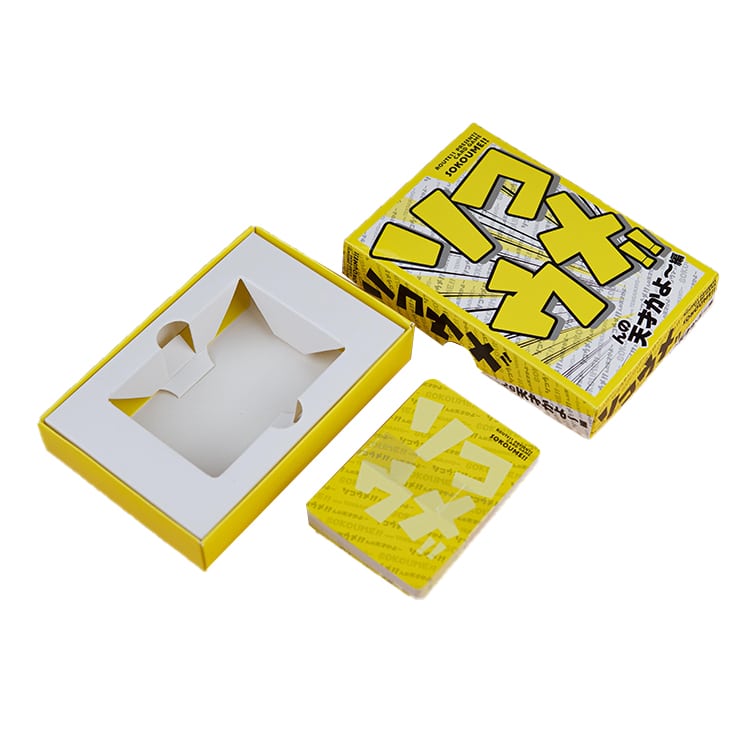 Custom Card Game With Box — custom card printing