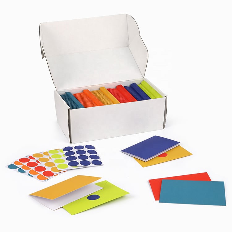 Custom Christmas Thank You Cards with Envelopes Stickers — custom card printing
