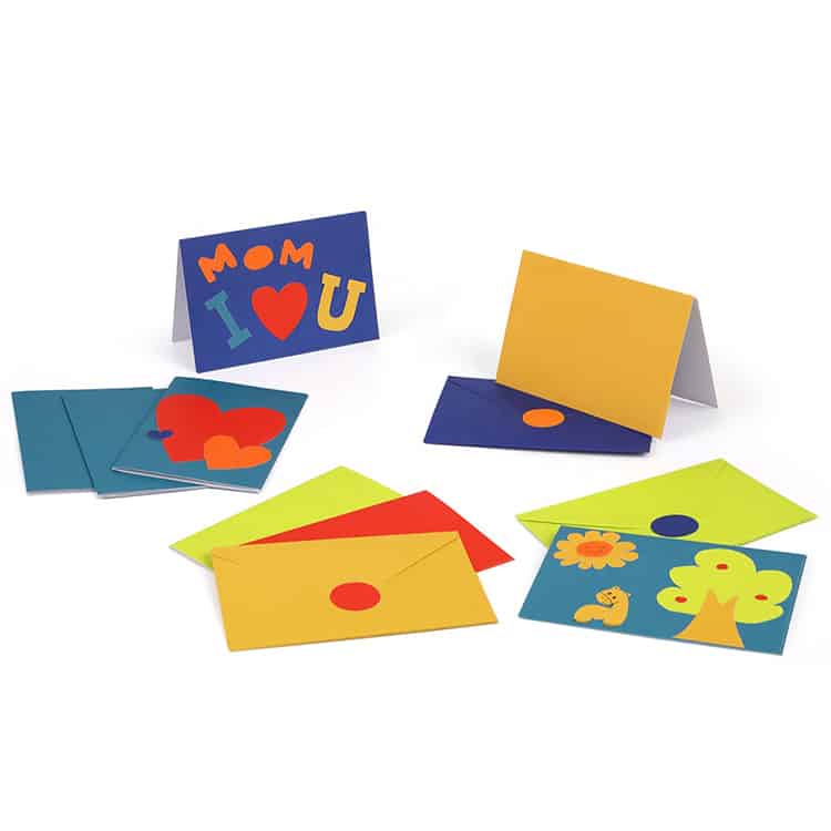 Custom Christmas Thank You Cards with Envelopes Stickers view 3
