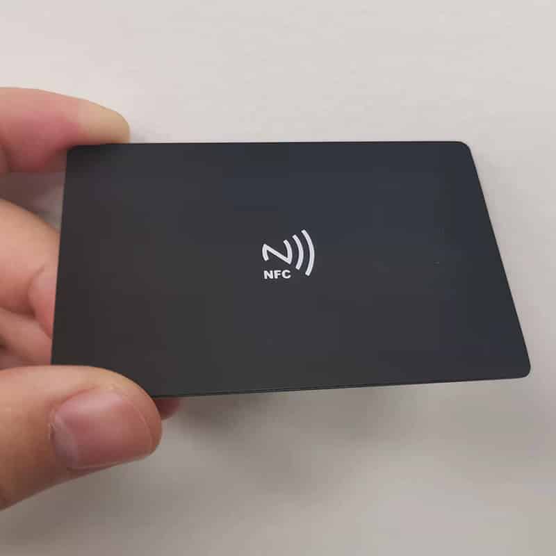 Custom Contactless Business ID IC Smart RFID Chip NFC Card view 2