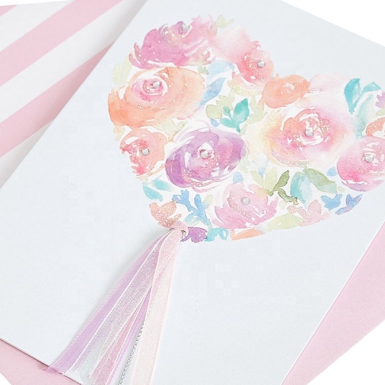 Custom Design Heart Love Cards view 3