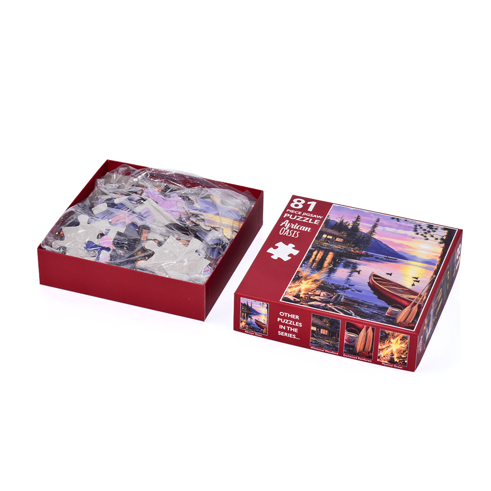 Custom Design Paper Jigsaw Puzzle view 2