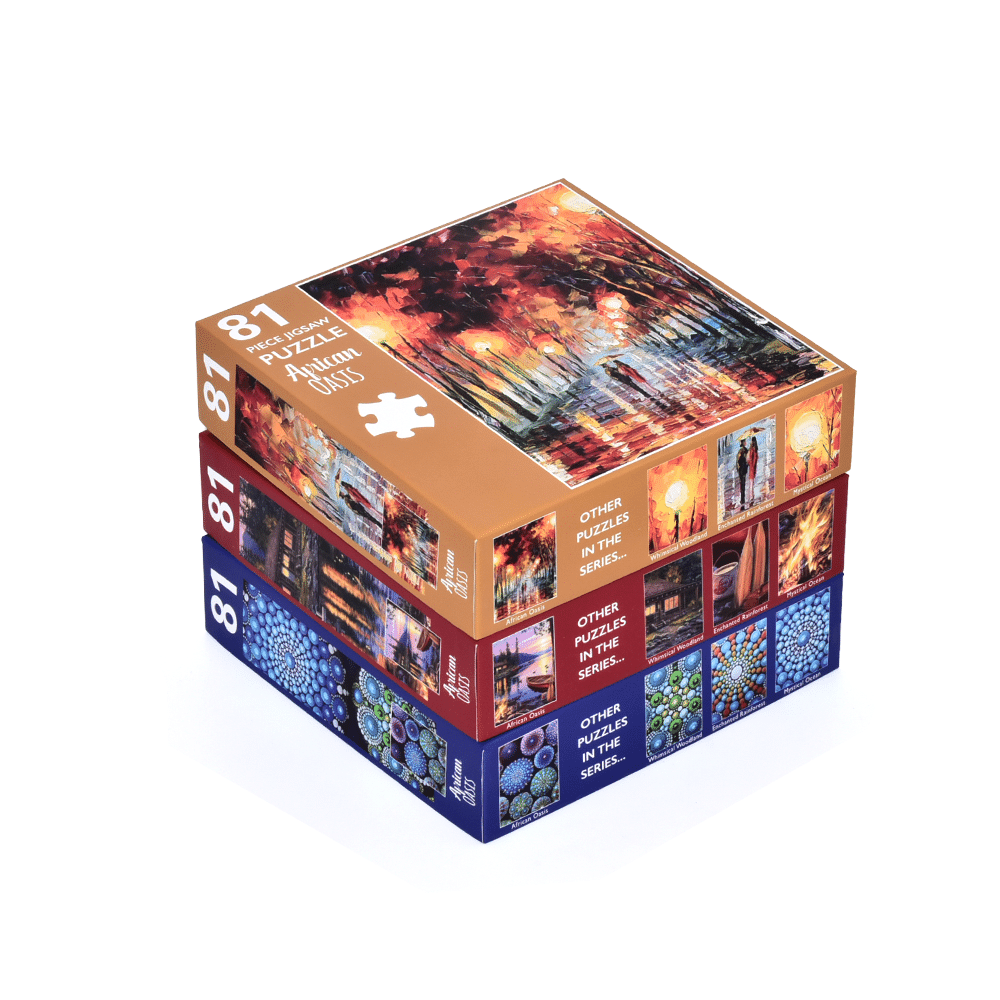 Custom Design Paper Jigsaw Puzzle view 3