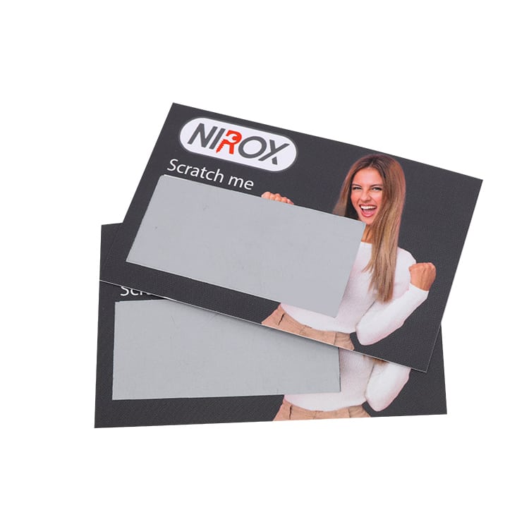 Custom Easy Lucky Draw Scratch Card view 3