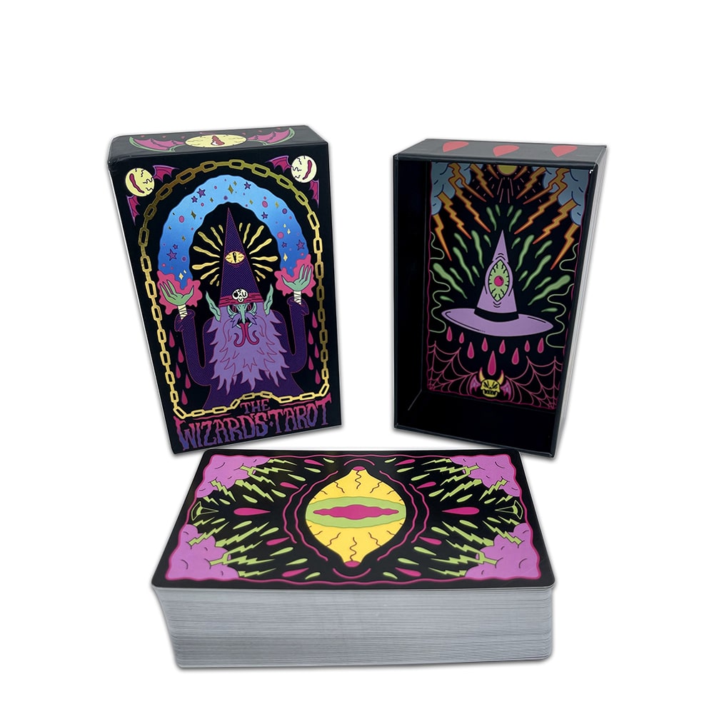 Custom Edges Pastel Tarot Cards view 2