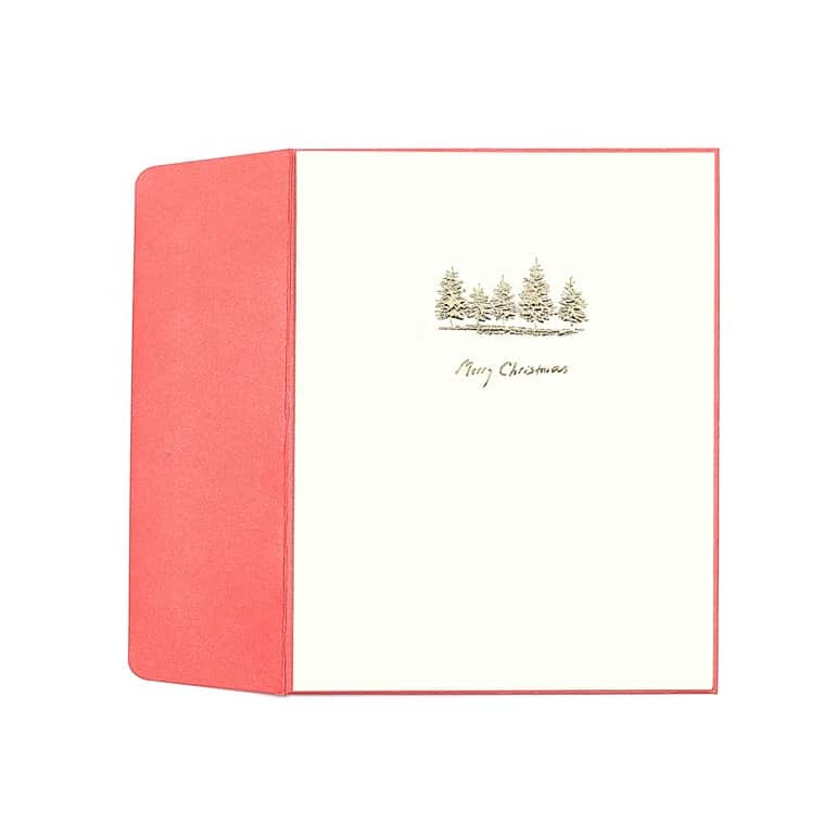 Custom Emboss Christmas Boxed Greeting Cards view 2