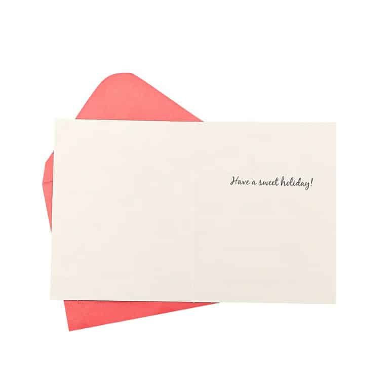 Custom Emboss Christmas Boxed Greeting Cards view 4